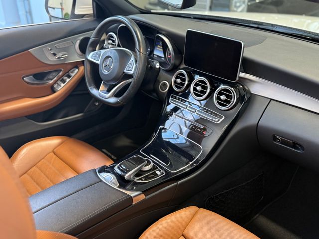 Mercedes-Benz C 300 Cabriolet/Polarweiß- cognac AMG Line full