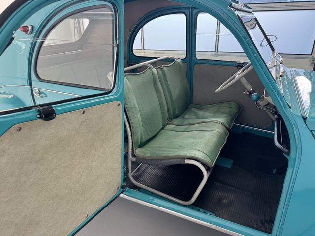 
								Citroën 2 CV/Restauriert/Bilddoku/seltene Farbkombi/toll full									