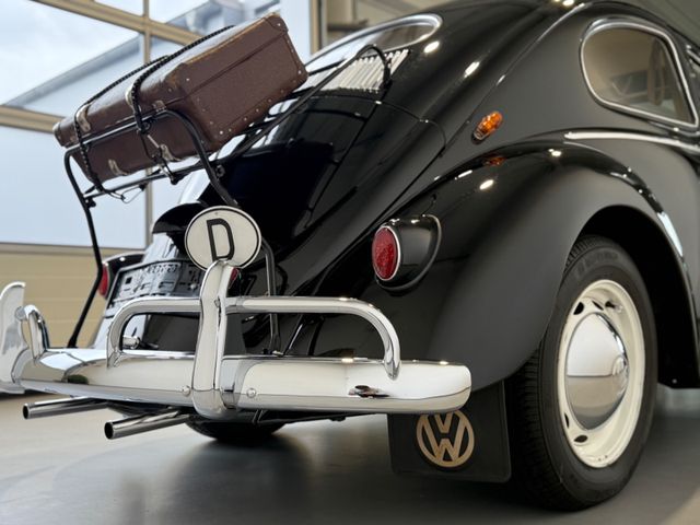 
								Volkswagen Käfer/Ovali/absolut sehenswert/Schwarz-Chrom! full									