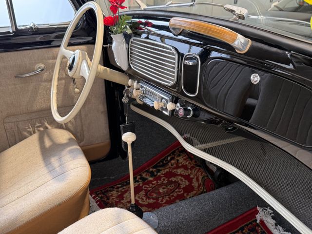 
								Volkswagen Käfer/Ovali/absolut sehenswert/Schwarz-Chrom! full									