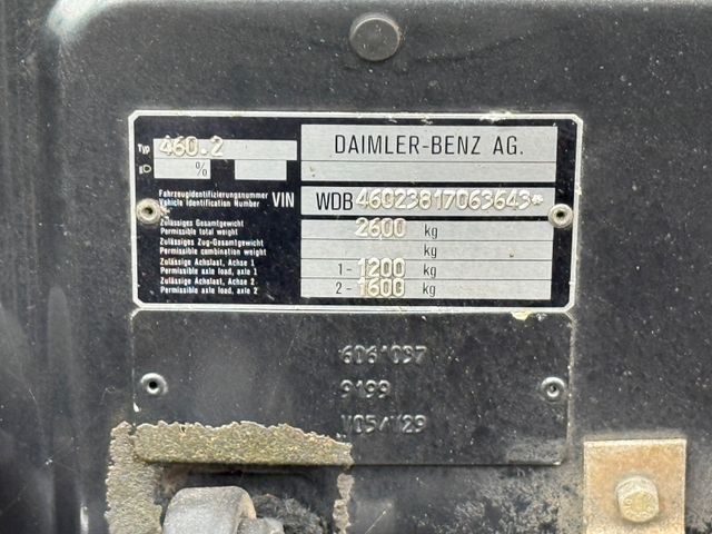 Mercedes-Benz G 230 Sondermodell Classic/1 von 300/ erste Hand full