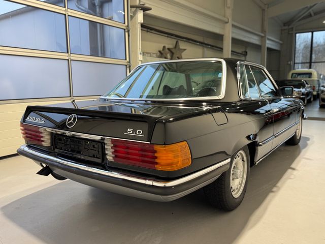 
								Mercedes-Benz 450 SLC Highlight in Schwarz-Schwarz/BRD full									