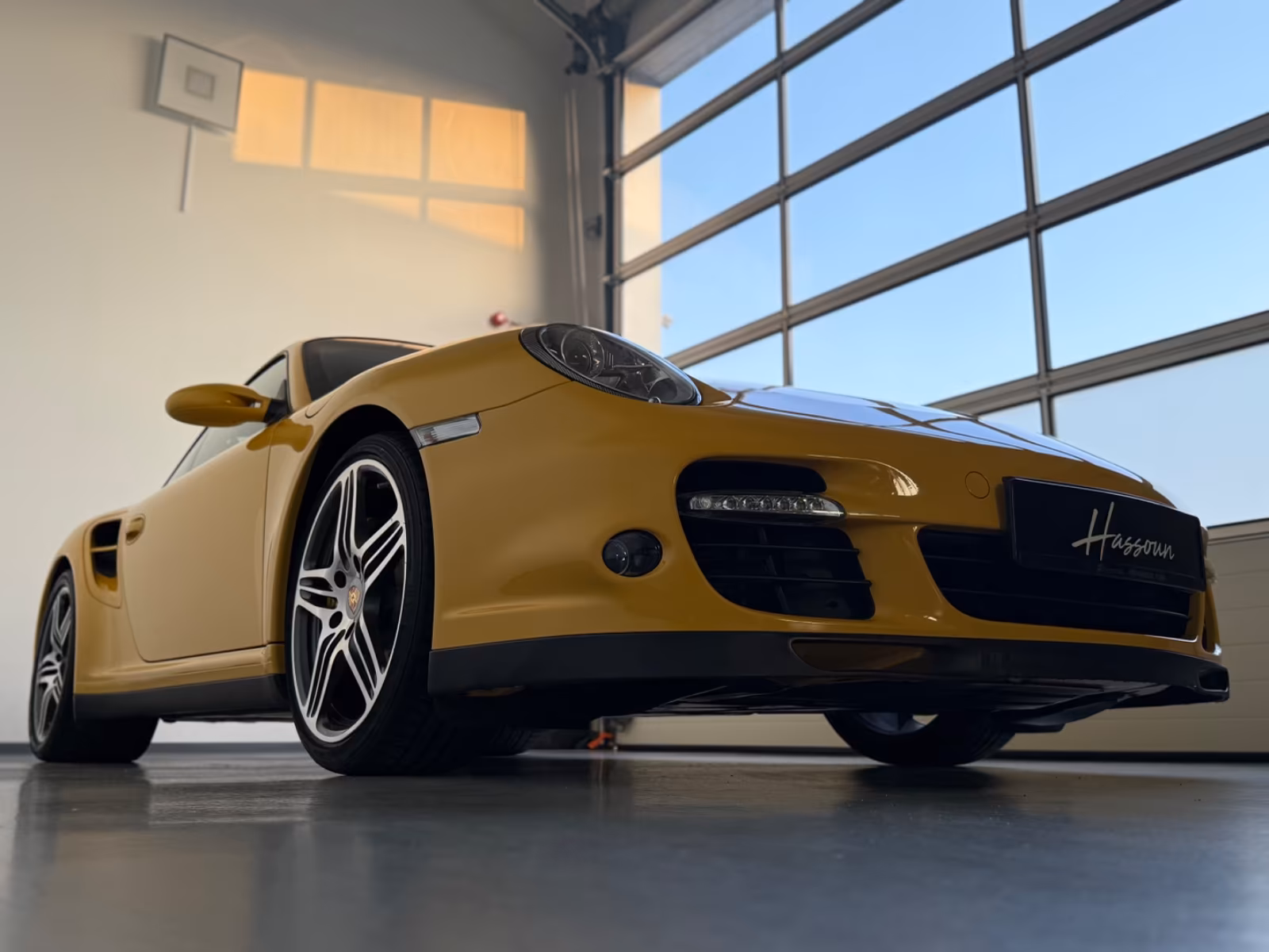 Porsche 997 Turbo/Speed Gelb/erste Hand/max Ausstattung full