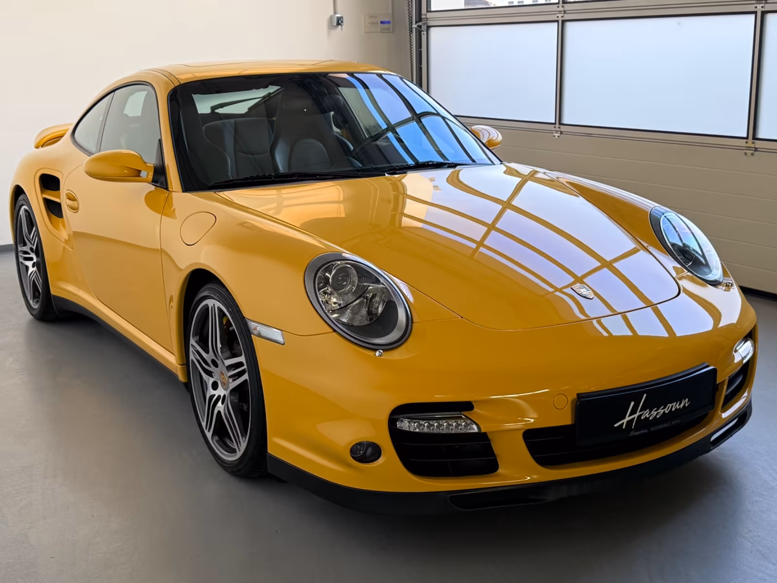 Porsche 997 Turbo/Speed Gelb/erste Hand/max Ausstattung full