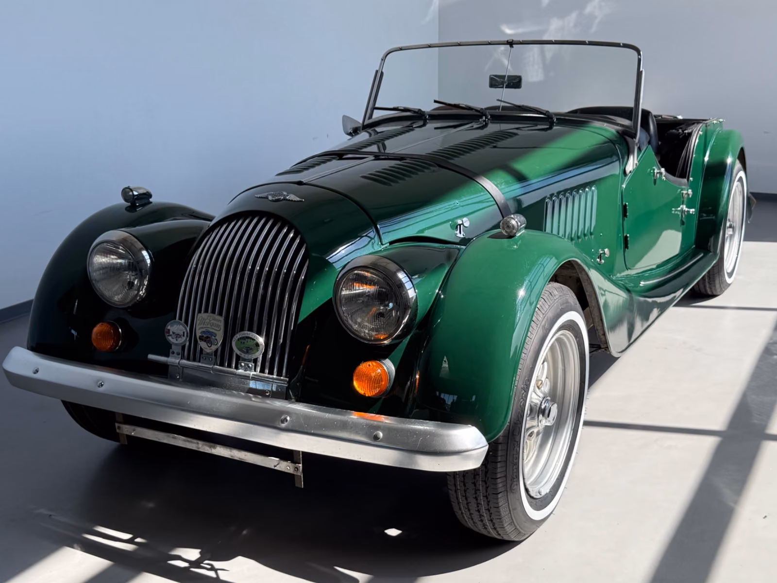 
								Morgan 4/4 Werksnachweis | Deep Brunswick Green | RHD full									