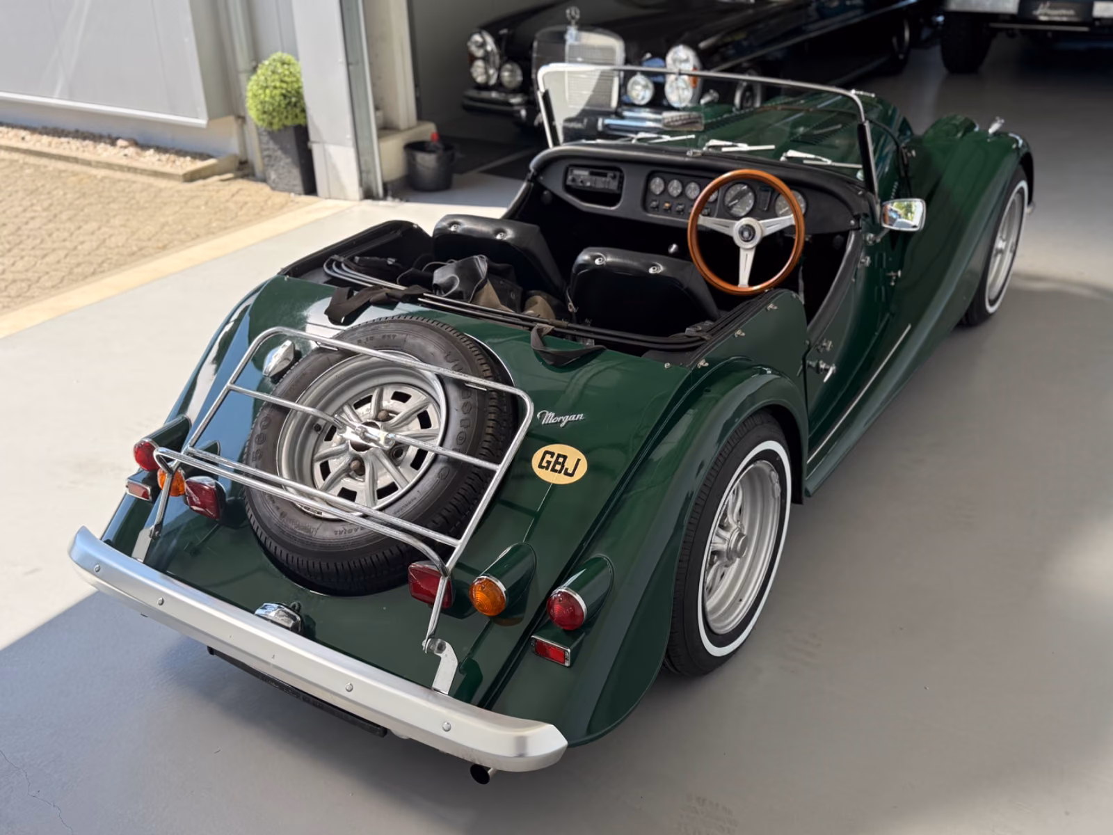 
								Morgan 4/4 Werksnachweis | Deep Brunswick Green | RHD full									